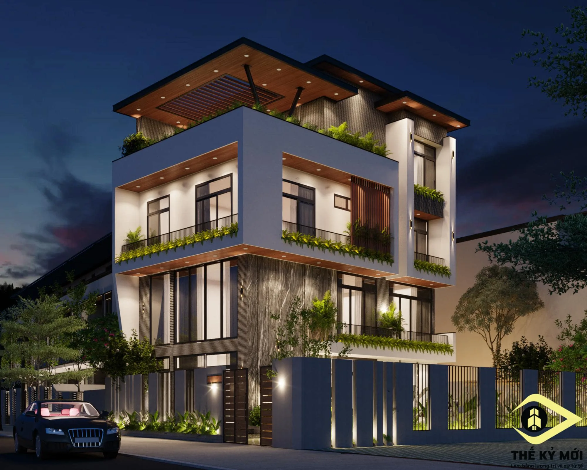Biệt thự hiện đại do Thế Kỷ Mới thiết kế14