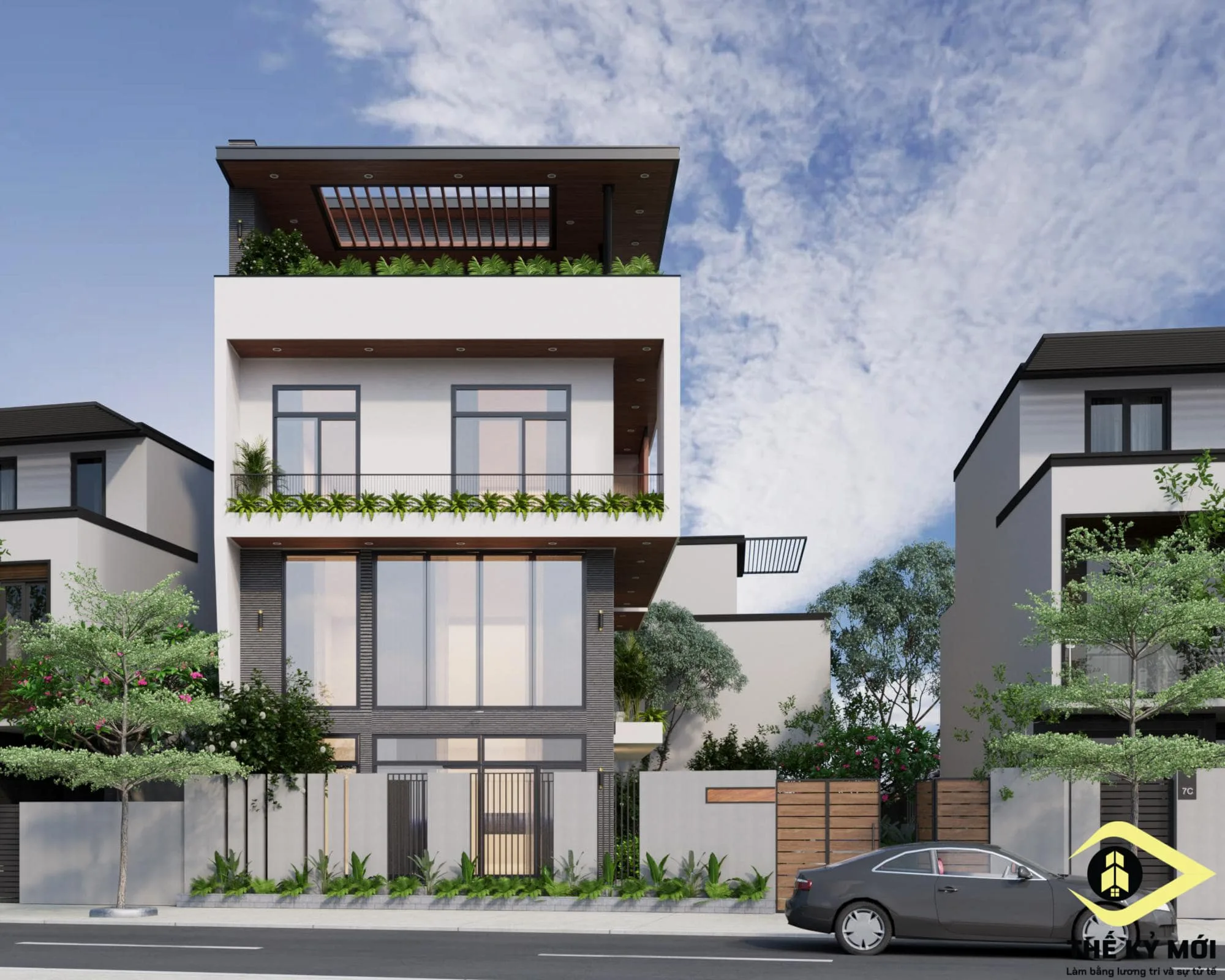 Biệt thự hiện đại do Thế Kỷ Mới thiết kế18