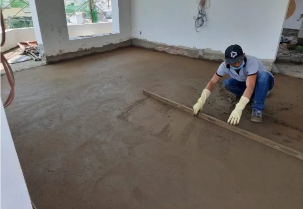 kỹ thuật cán nền tại xây dựng thế kỷ mới