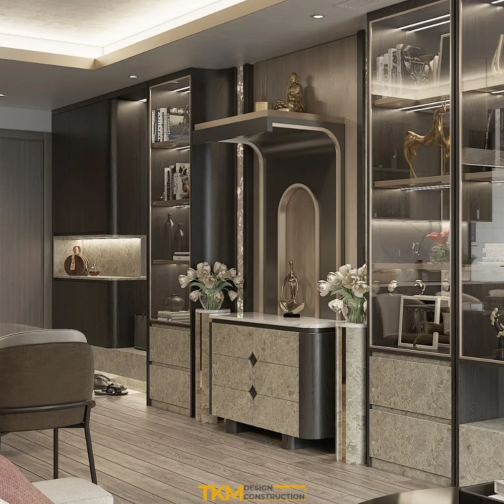 Thi công thiết kế nội thất chung cư 3 phòng ngủ13