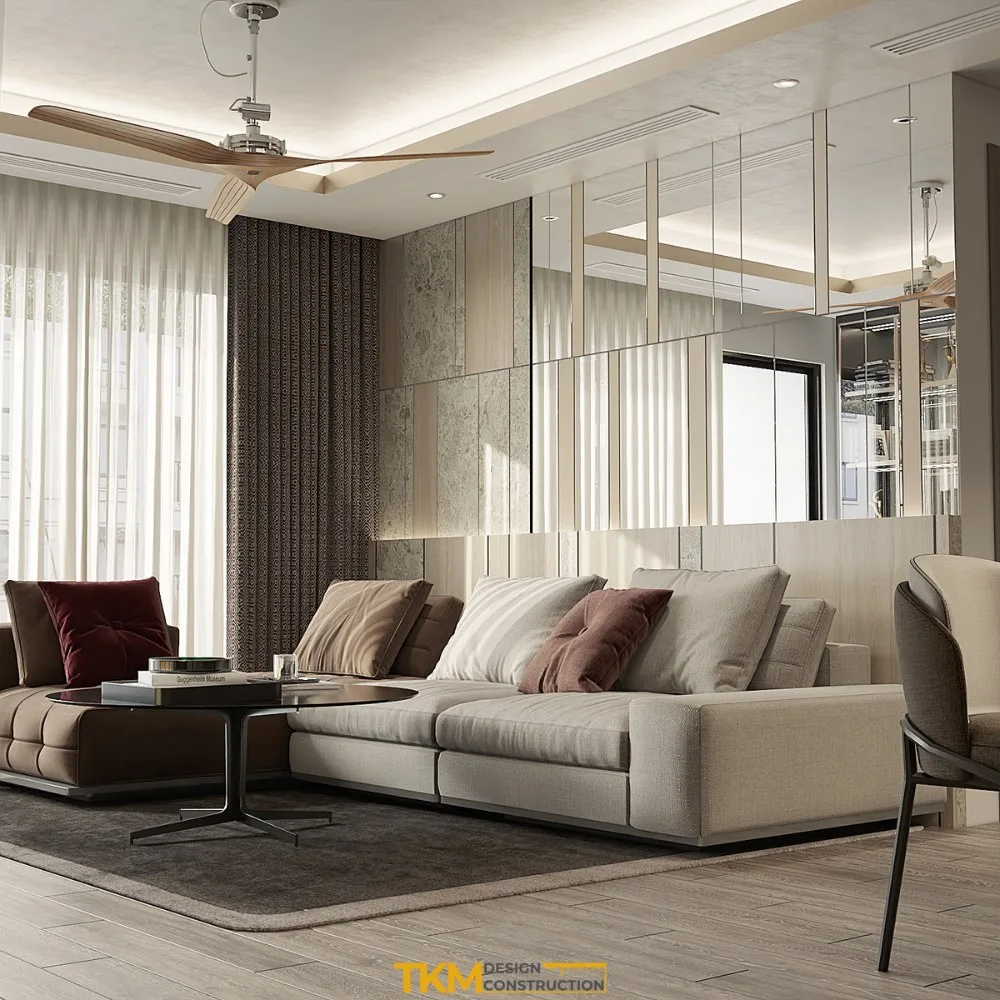 Thi công thiết kế nội thất chung cư 3 phòng ngủ14