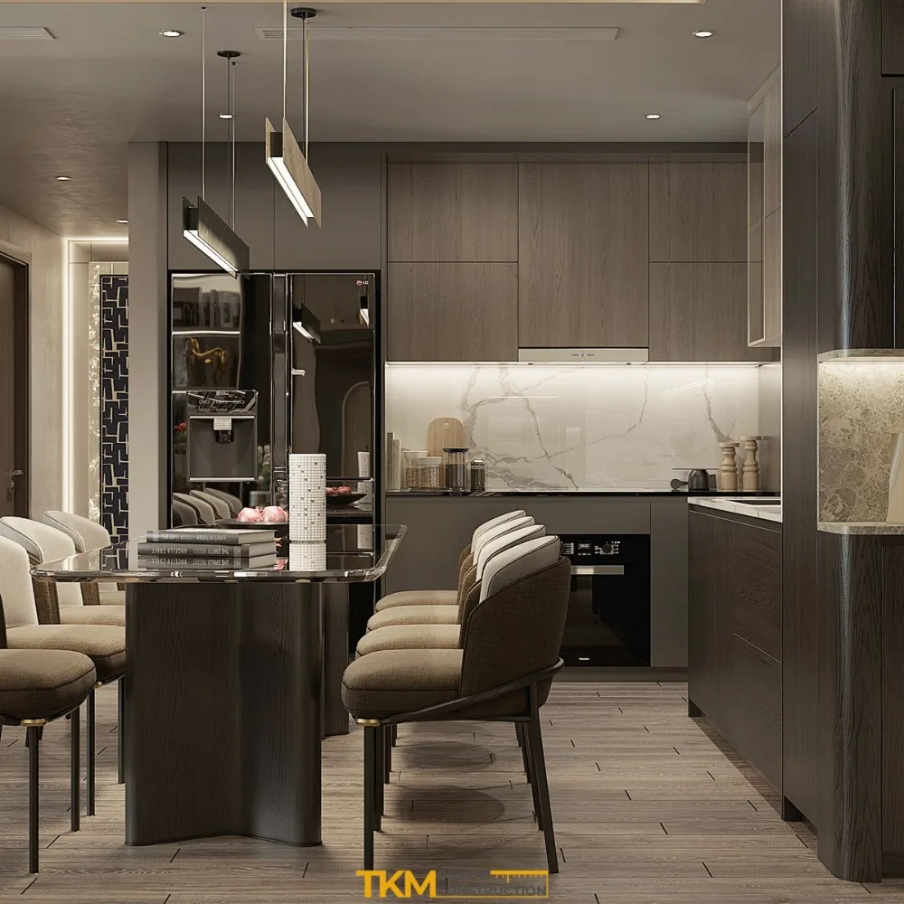Thi công thiết kế nội thất chung cư 3 phòng ngủ16