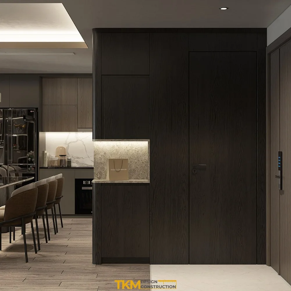 Thi công thiết kế nội thất chung cư 3 phòng ngủ18