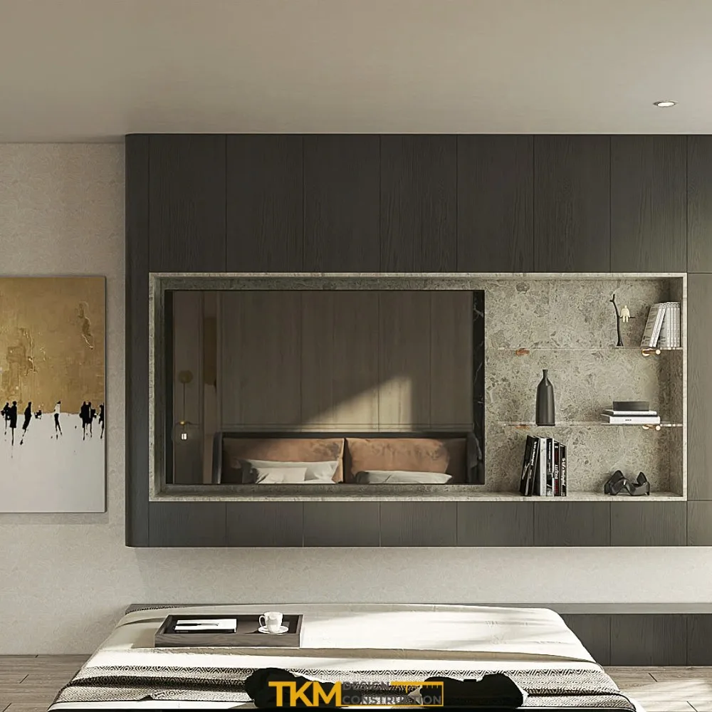 Thi công thiết kế nội thất chung cư 3 phòng ngủ20