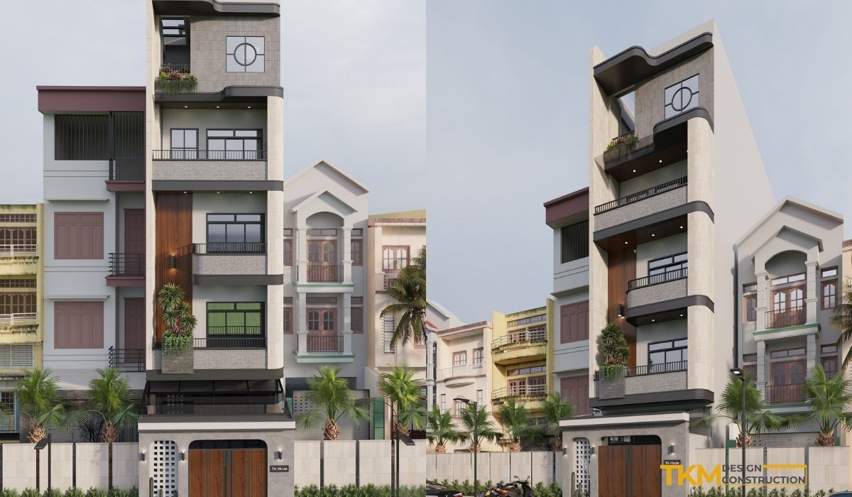 Hình ảnh thiết kế đồ họa công trình trên máy tính