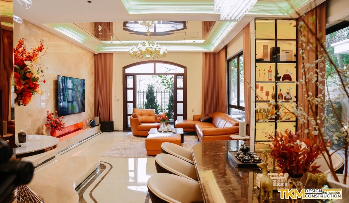 Dự án Thiết kế, thi công hoàn thiện trọn gói Biệt Thự Vinhomes Oceanpark 2