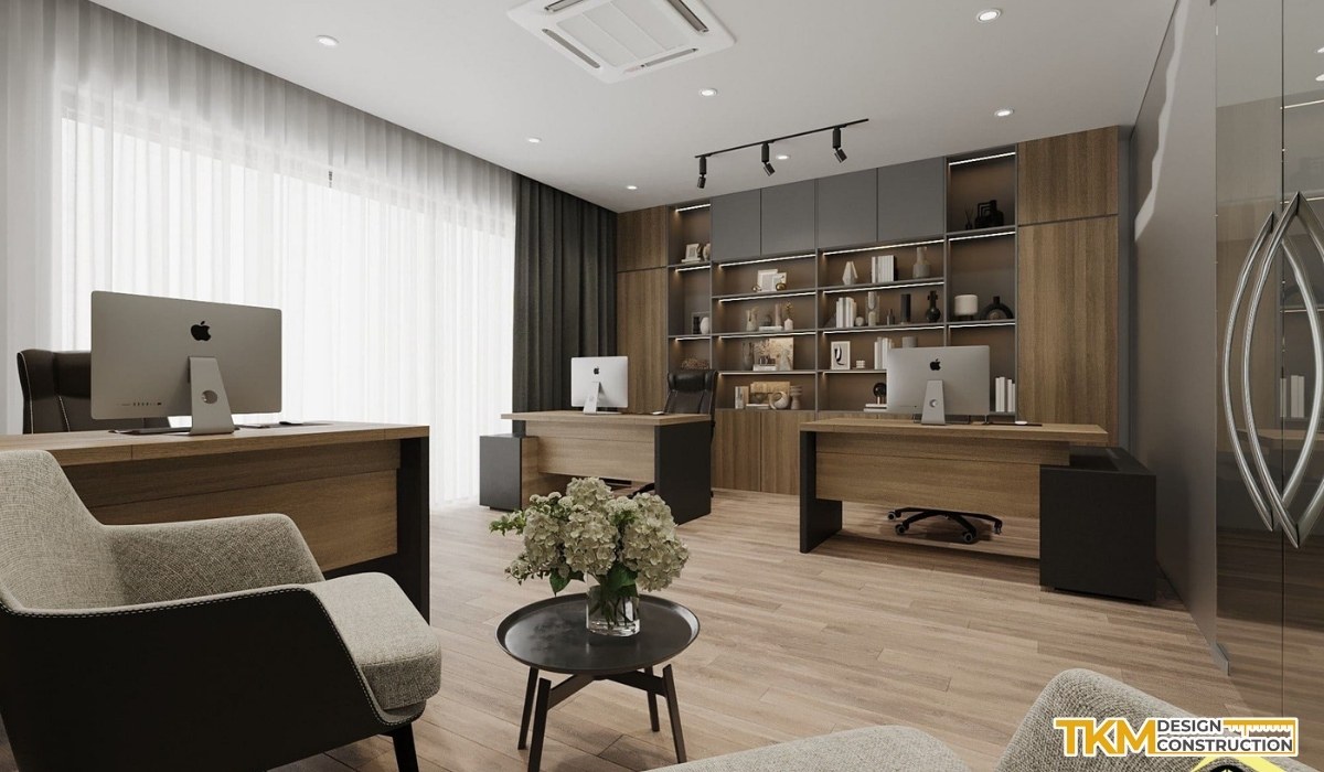 Dự án Thiết kế thi công hoàn thiện đồng bộ liền kề Khai Sơn City