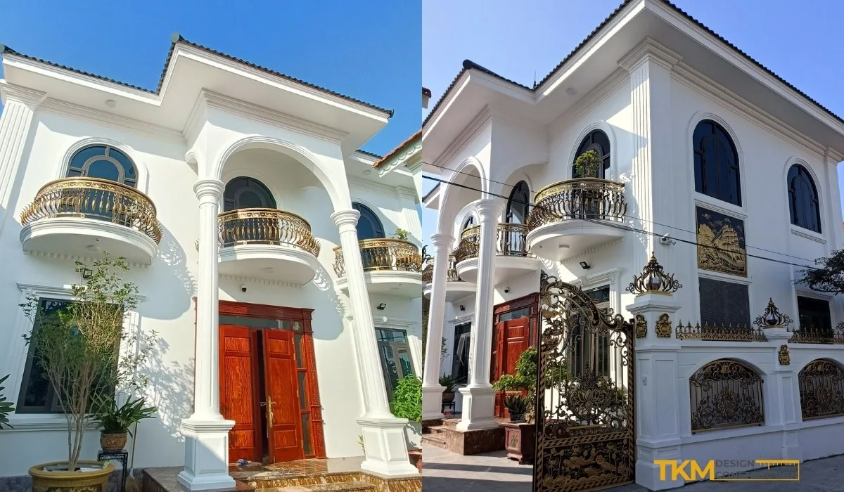 Công trình xây dựng nhà ở 2 tầng do Thế Kỷ Mới thực hiện