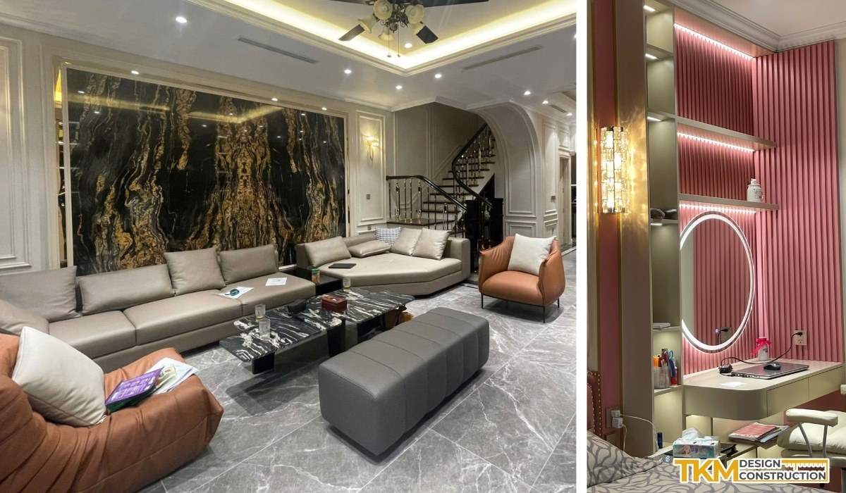 Dự án Thiết kế-thi công biệt thự Ngọc Trai Vinhomes OceanPark 1