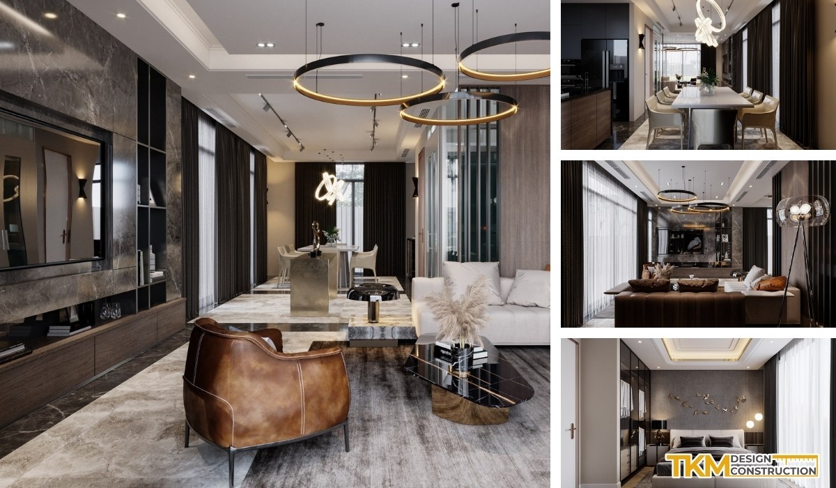 Dự án Thiết kế nội thất hiện đại biệt thự Vinhomes OceanPark
