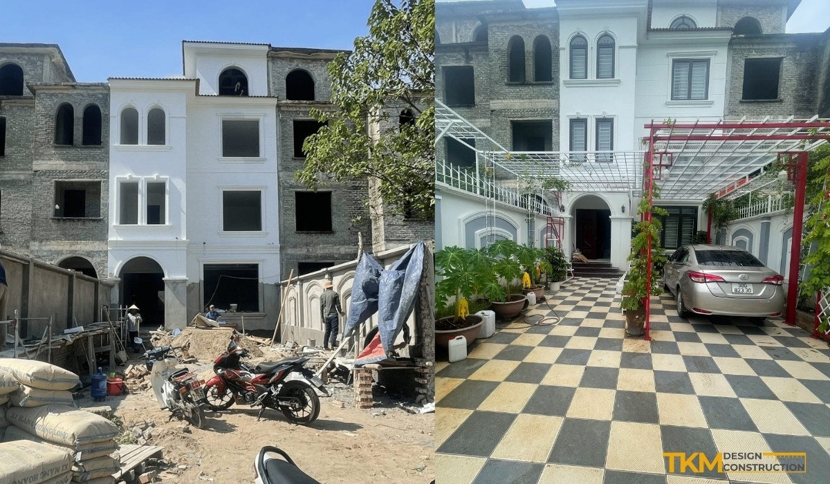 Thi công biệt thự trọn gói thế kỷ mới
