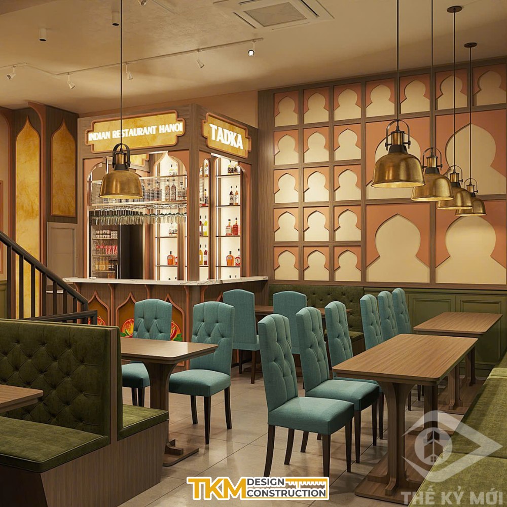 Thế Kỷ Mới nhận thi công thiết kế nhà hàng, showroom, shop thời trang