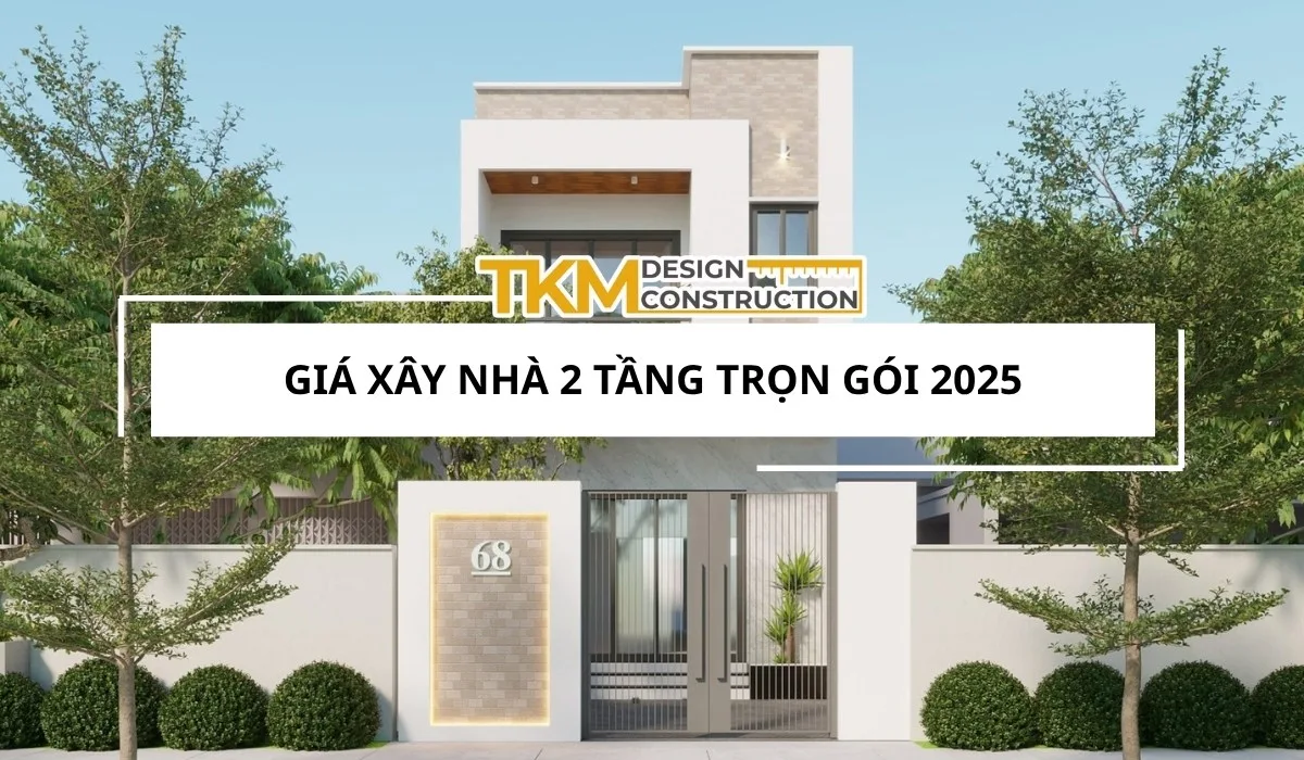 Thế Kỷ Mới nhận Xây nhà 2 tầng trọn gói