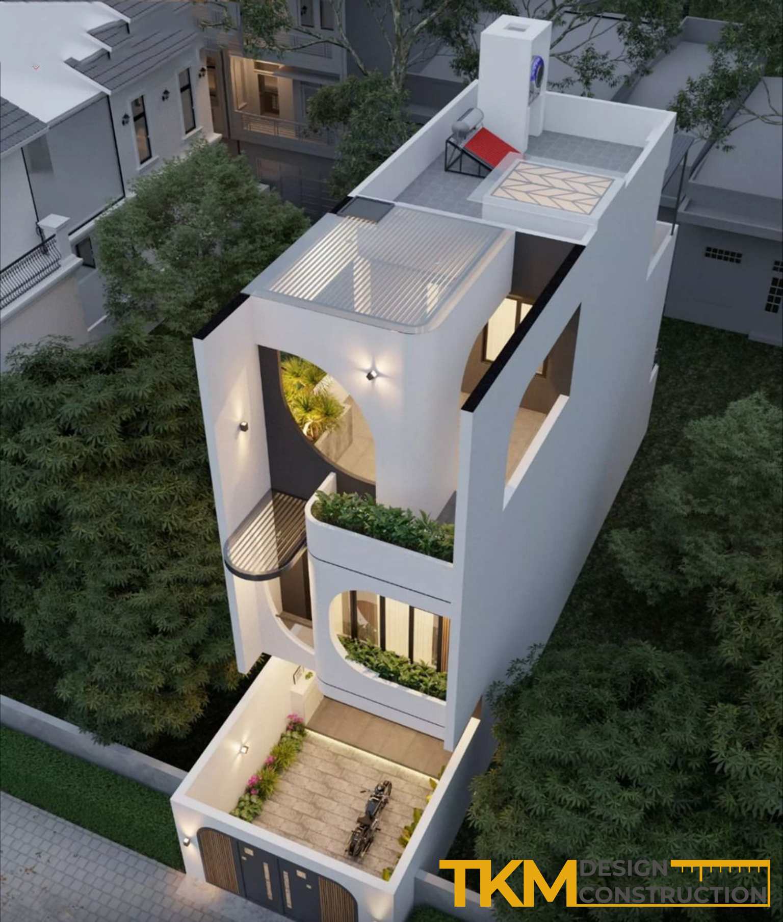Đơn vị thiết kế nhà tại quận Tây Hồ chất lượng