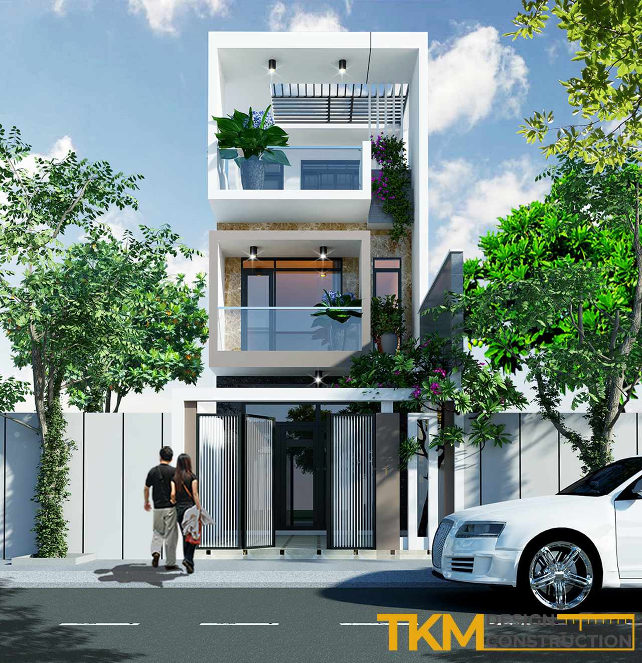 Chi phí thiết kế nhà phố 3 tầng tại Hà Nội