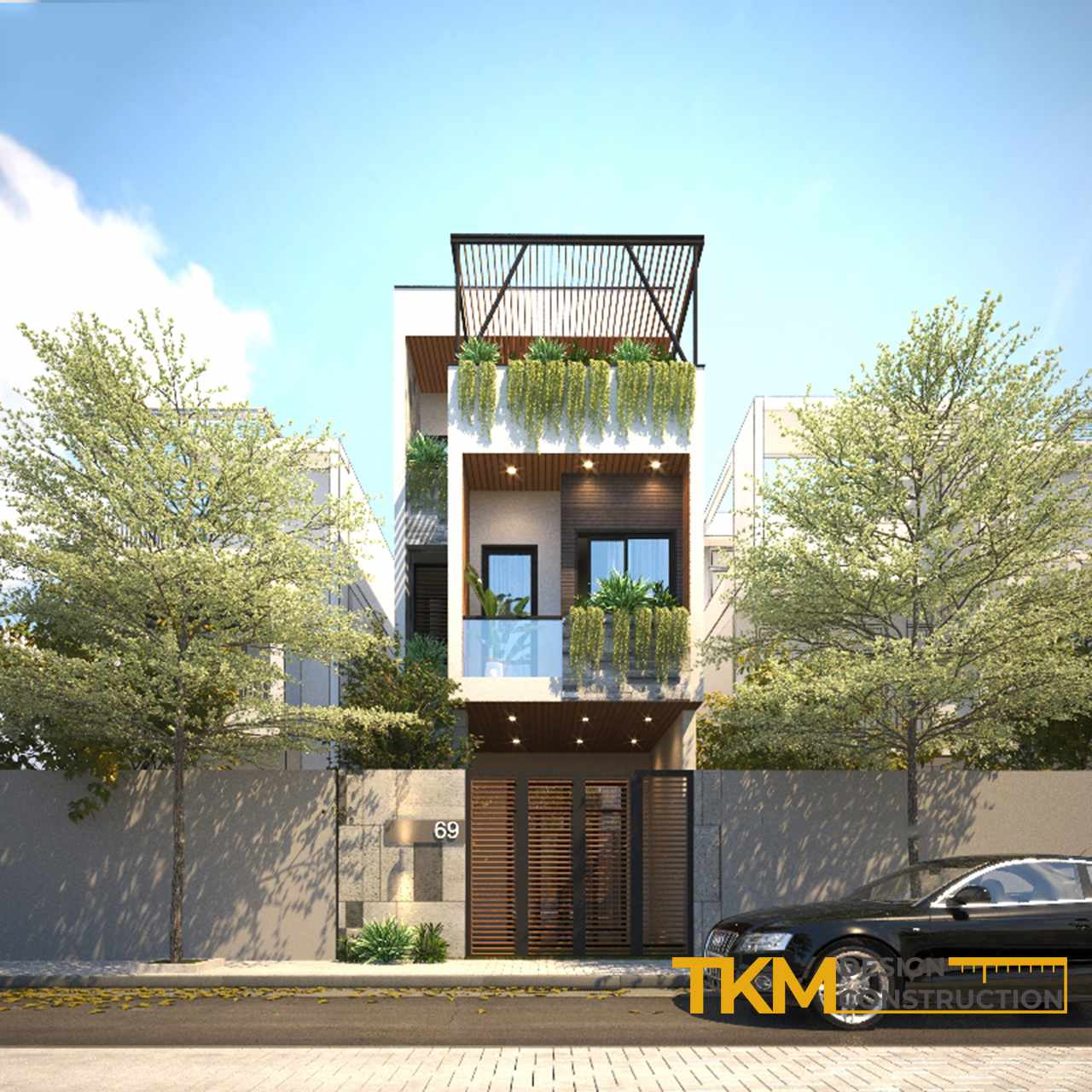 Nắm được chi phí thiết kế một ngôi nhà phố 3 tầng tại Hà Nội giúp gia chủ tối ưu được ngân sách