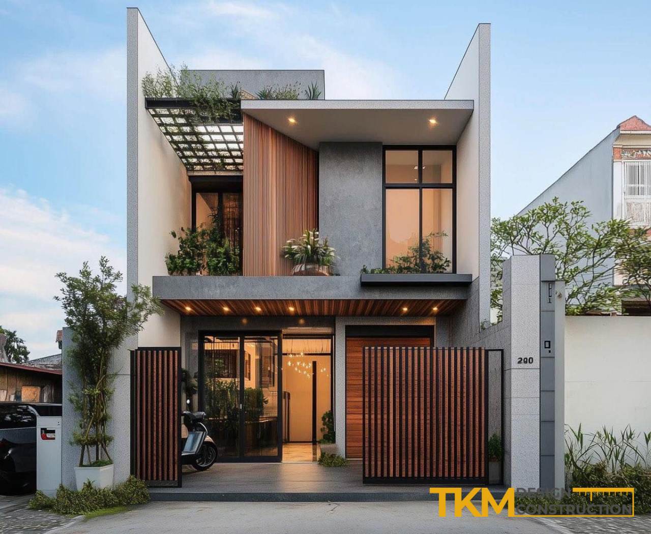 Giải pháp thông minh khi thiết kế nhà 2 tầng Hà Nội