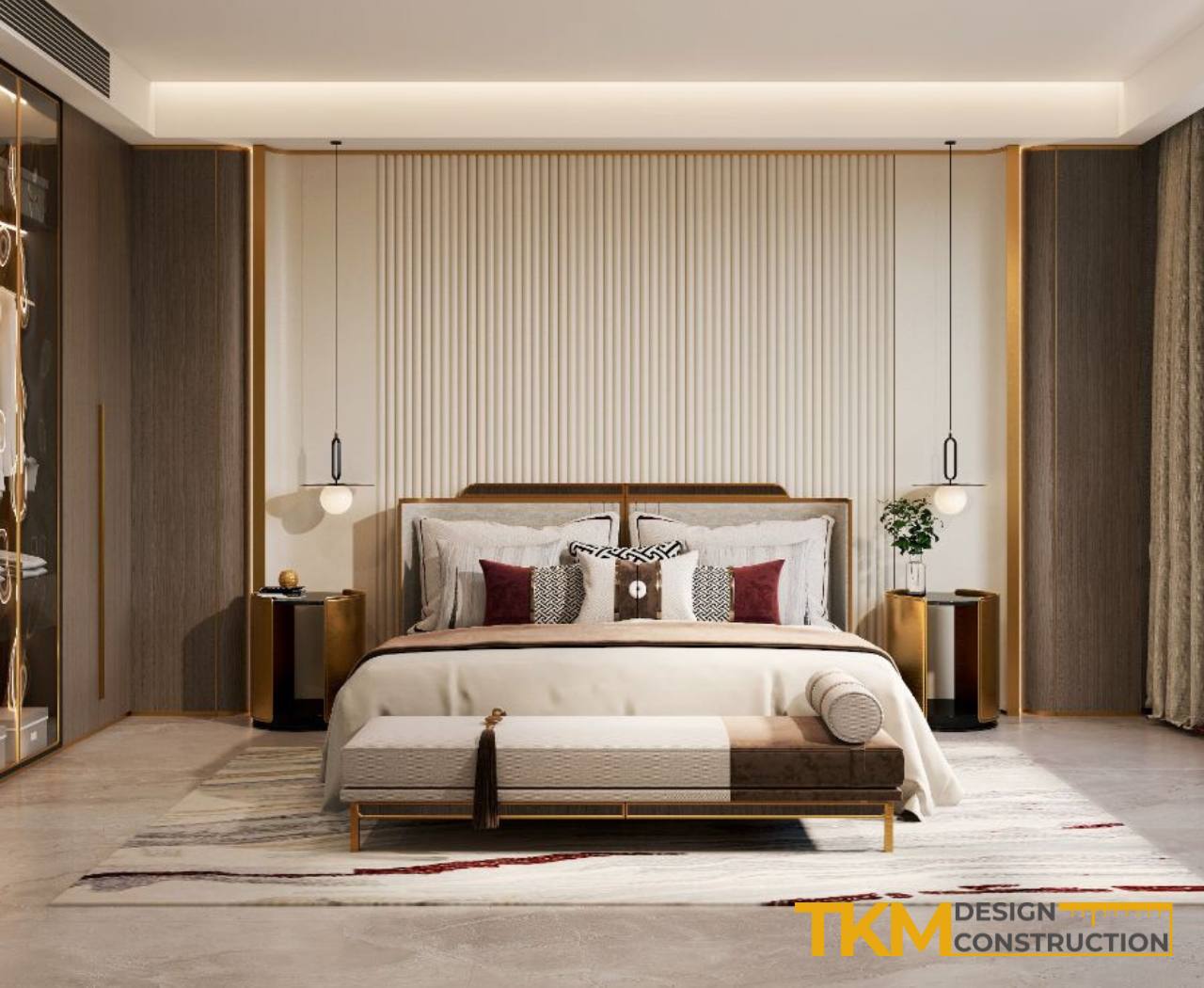 Các nguyên tắc bố trí giường ngủ trong thiết kế nhà phong thủy Hà Nội
