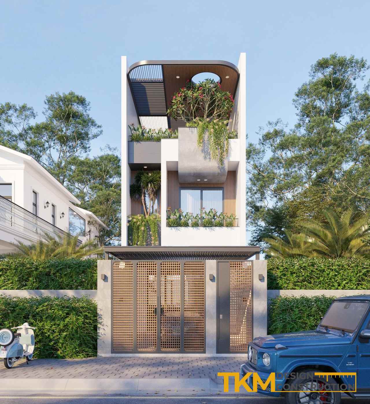 Quy trình thiết kế nhà trọn gói Hà Nội hoàn thiện bàn giao thành công