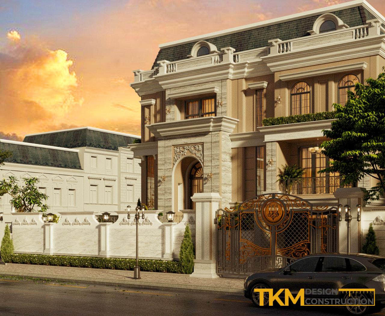 Phong cách và chi phí thiết kế biệt thự phố Hà Nội